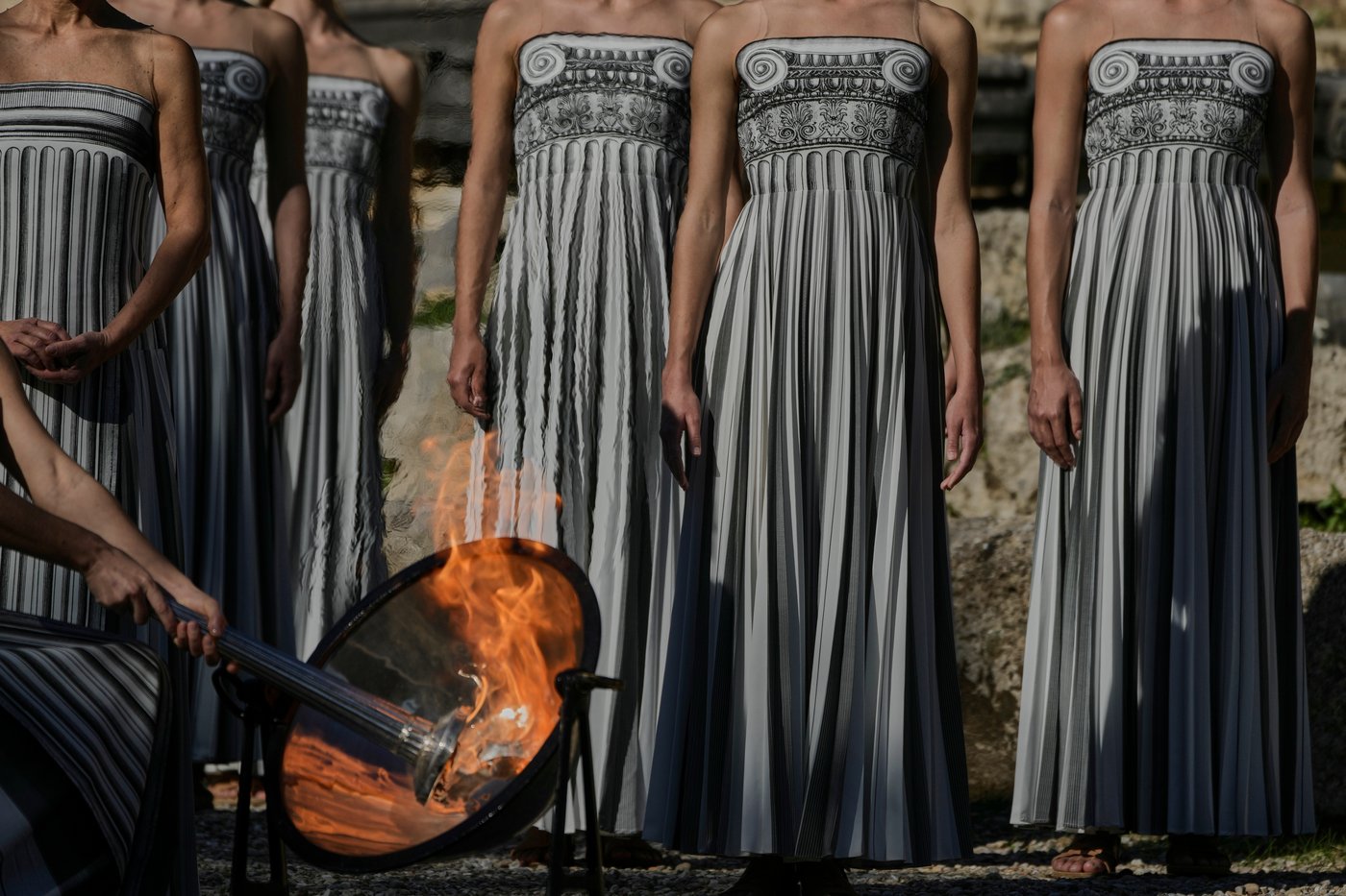 Olympic flame-lighting ceremony in photos | iNFOnews.ca