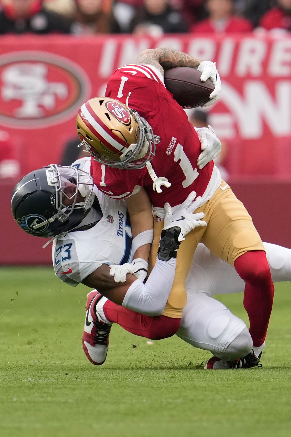 49ers' Ricky Pearsall's status uncertain for Colts game because of knee and ankle injuries | iNFOnews.ca