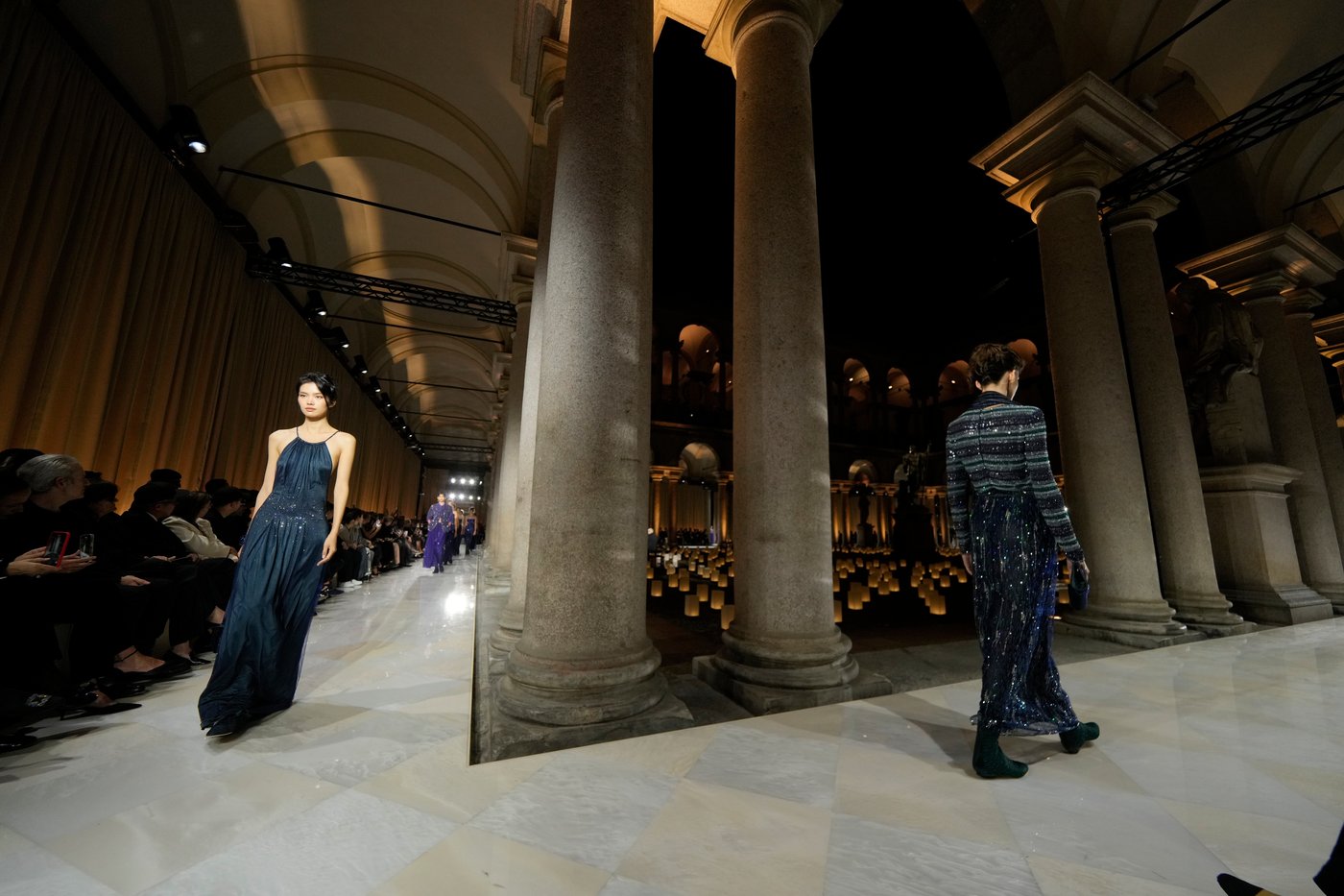 Armani's last collection shown in solemn runway show with Richard Gere, Lauren Hutton in 1st row | iNFOnews.ca