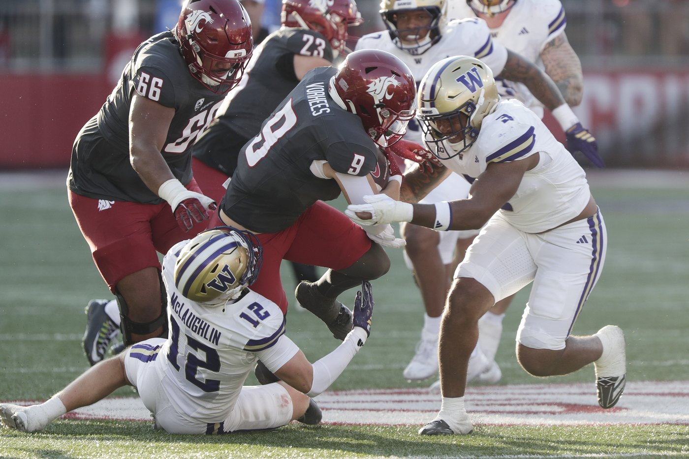 Demond Williams Jr. leads Washington over Washington State 59-24 in Apple Cup | iNFOnews.ca