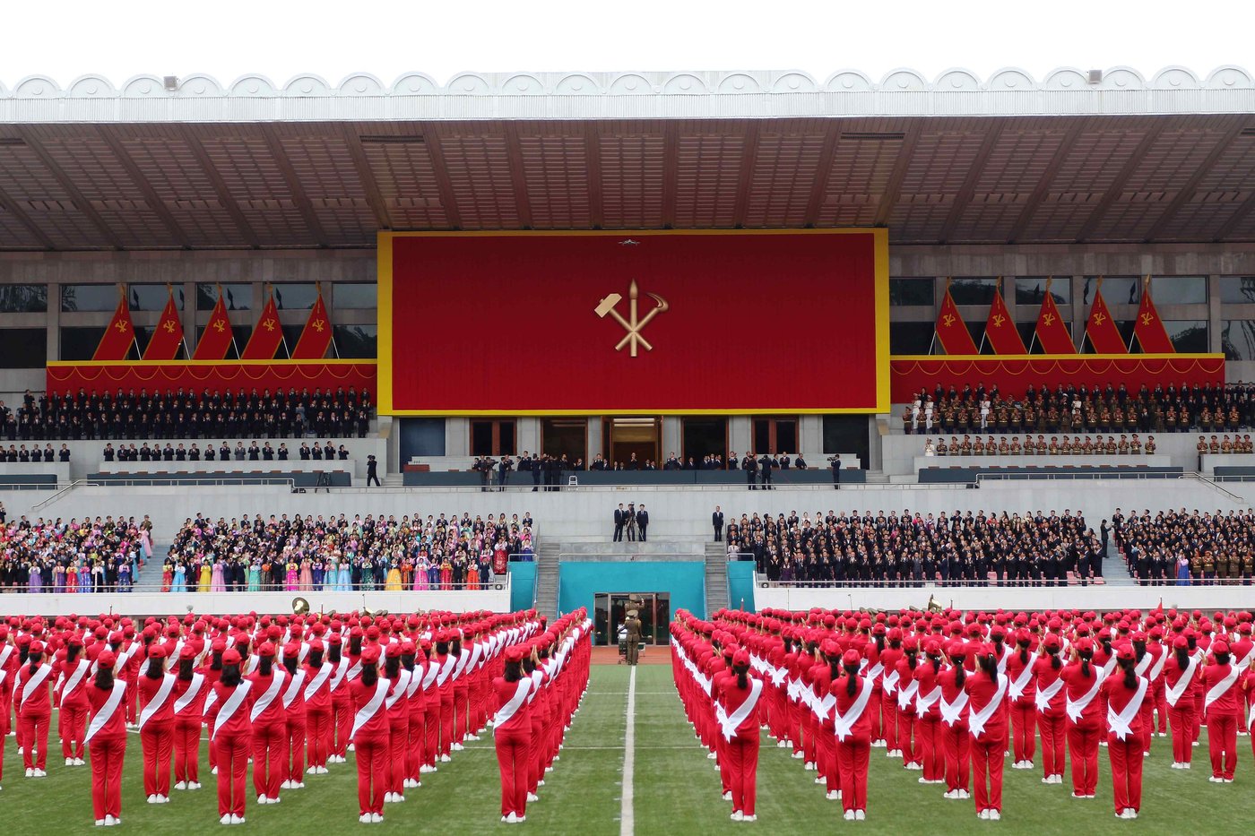 Photos show North Korean state celebrations on the 80th anniversary of the ruling Workers' Party | iNFOnews.ca