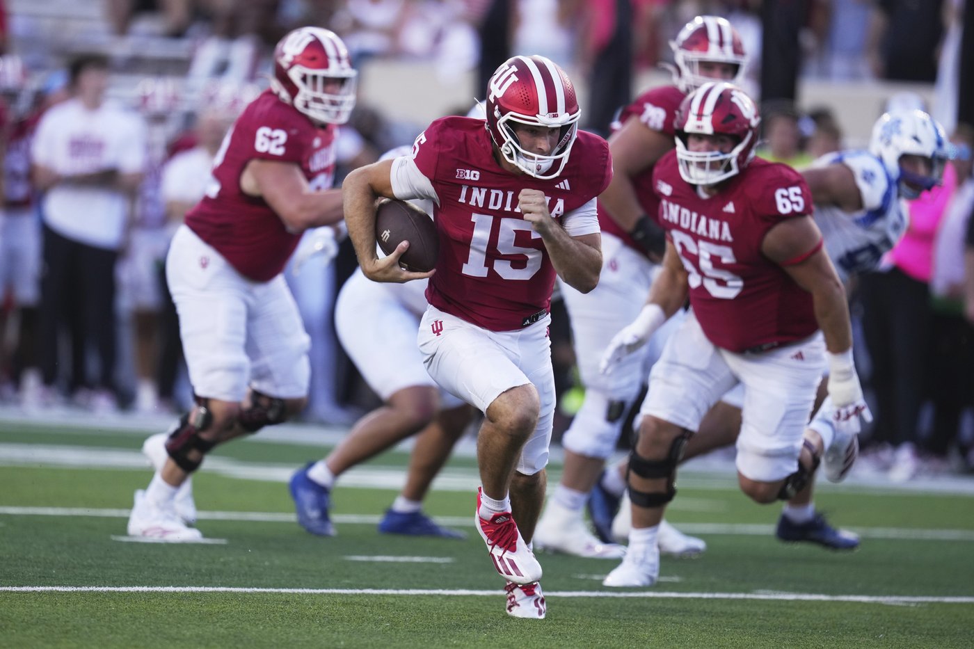 Mendoza, Cooper lead No. 22 Indiana to 73-0 victory over overmatched Indiana State | iNFOnews.ca