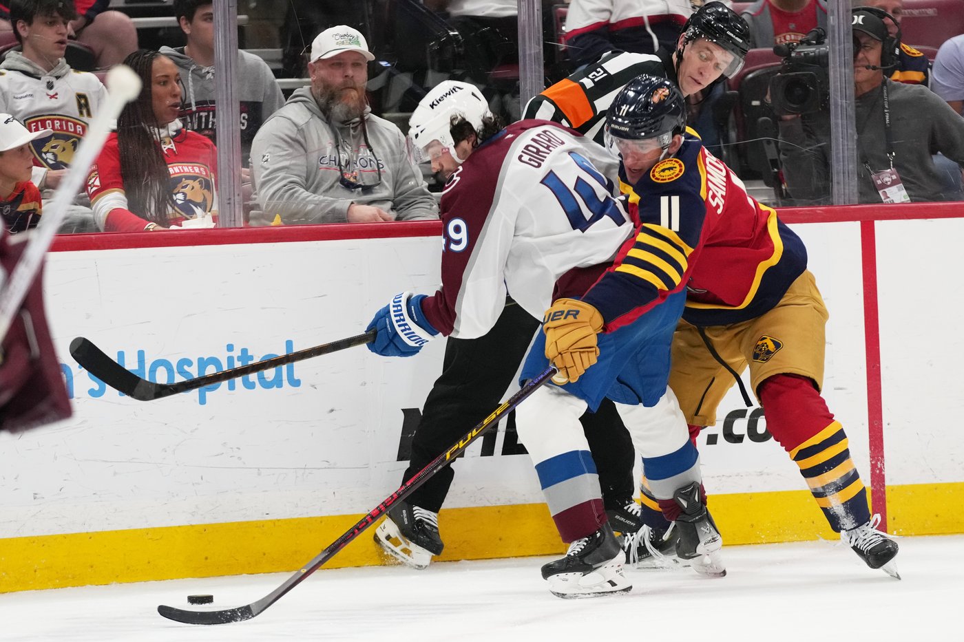 Florida holds off Colorado 2-1, hands Avs just 3rd regulation loss of season | iNFOnews.ca