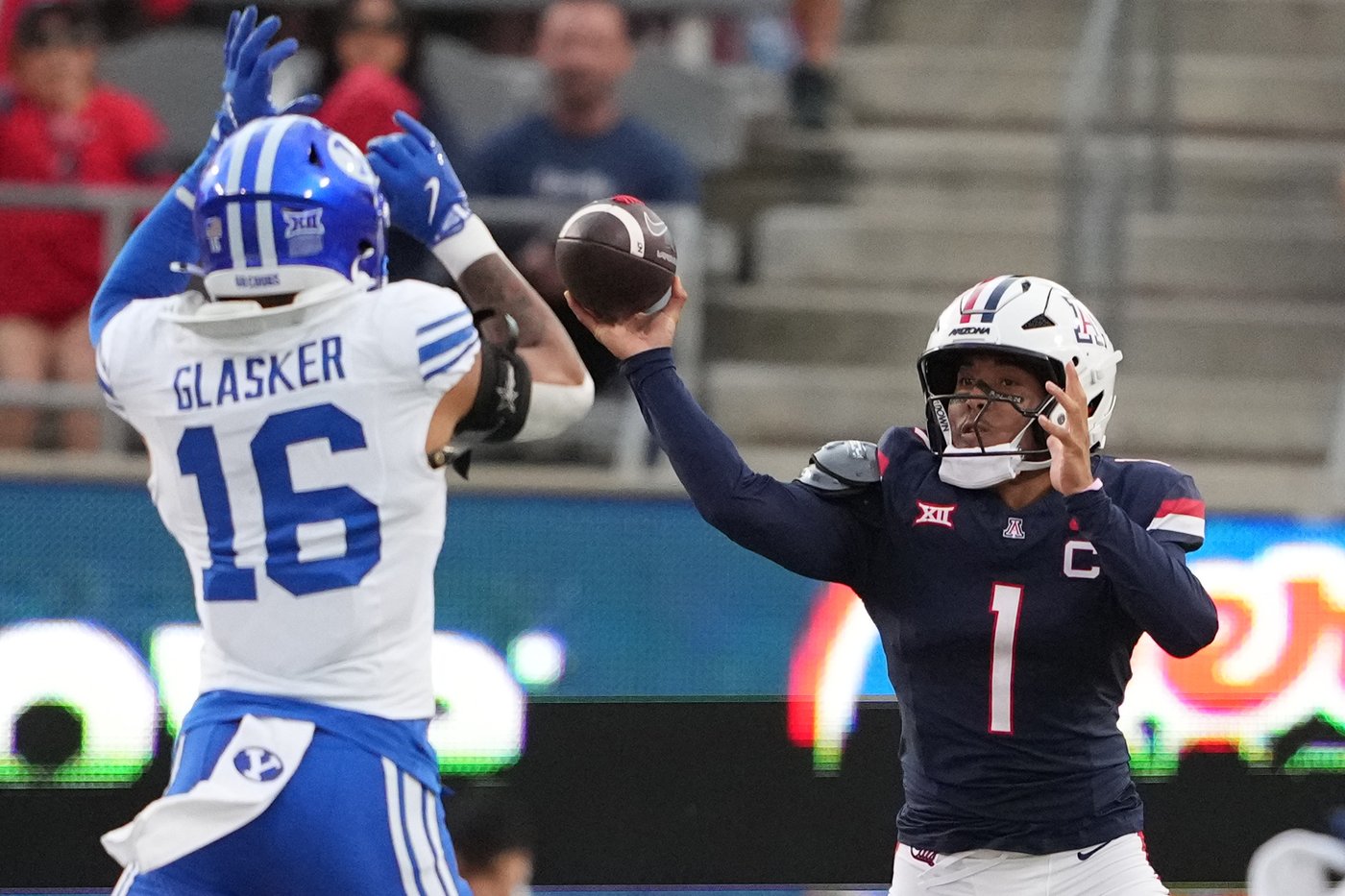 Bachmeier runs for 7-yard TD in second OT, No. 18 BYU beats Arizona 33-27 to stay undefeated | iNFOnews.ca