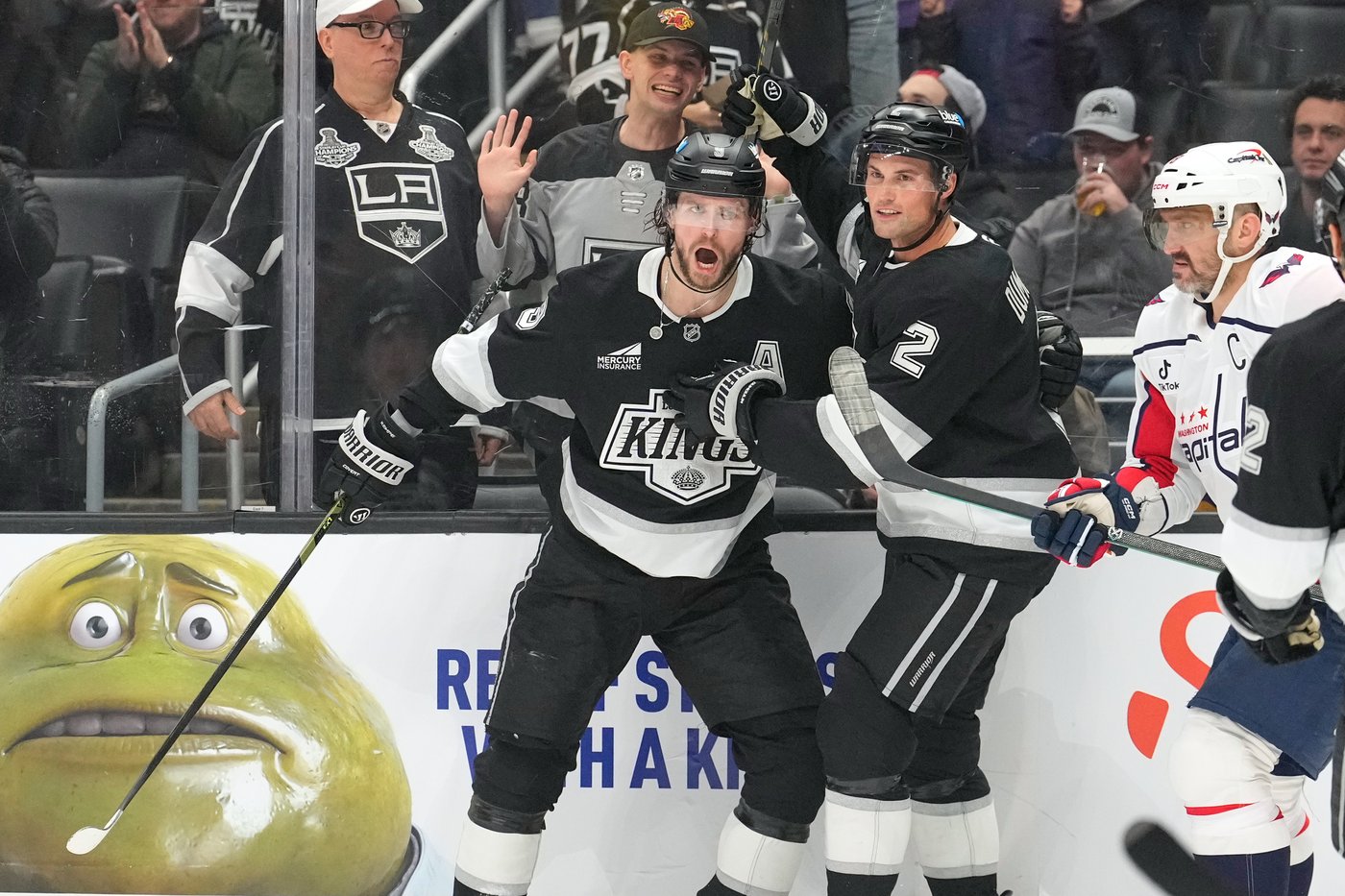 Beauvillier's tiebreaking goal sends Capitals past Kings 3-1, into 1st place with 5th straight win | iNFOnews.ca