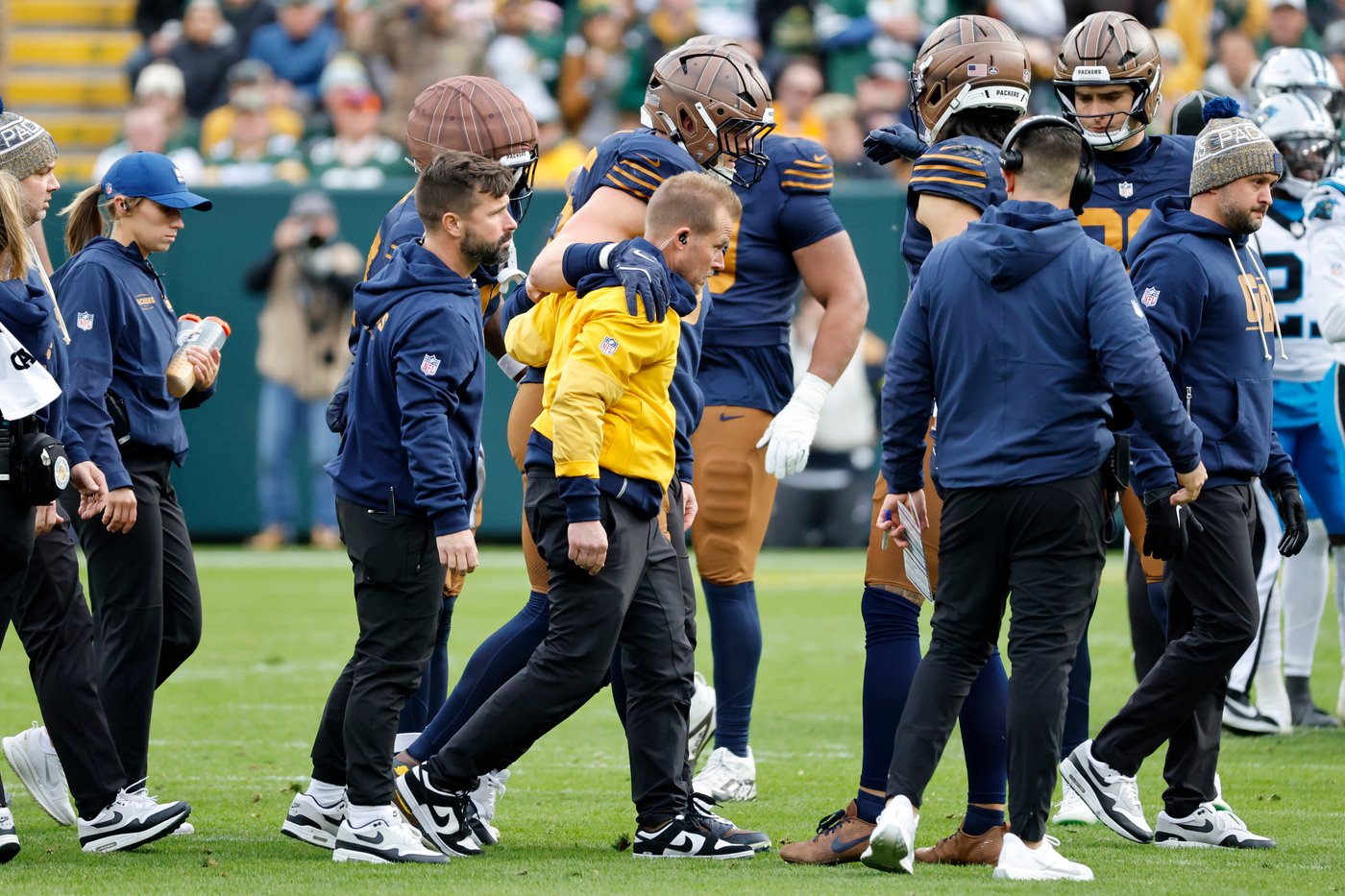 Packers tight end Tucker Kraft has torn ACL and will miss remainder of the season | iNFOnews.ca Packers tight end Tucker Kraft has torn ACL and will miss remainder of the season | iNFOnews.ca