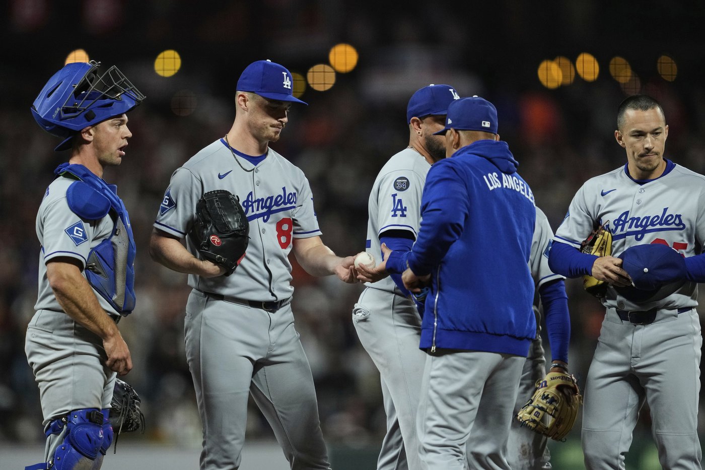 Patrick Bailey's game-ending grand slam sends surging Giants past first-place Dodgers, 5-1 | iNFOnews.ca