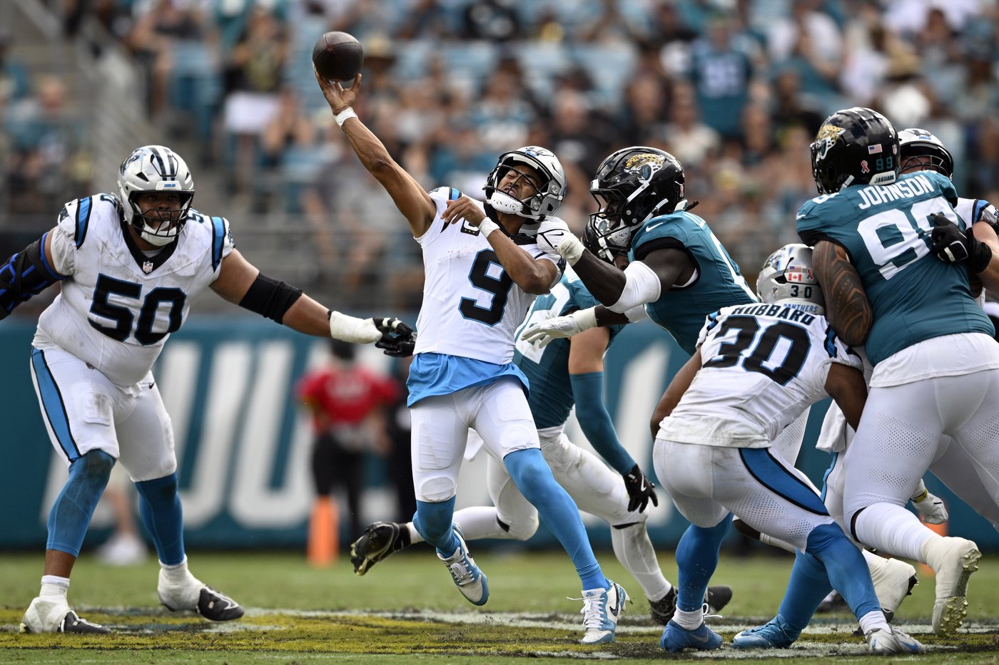 Another season opener, another turnover-filled performance for Panthers QB Bryce Young | iNFOnews.ca Another season opener, another turnover-filled performance for Panthers QB Bryce Young | iNFOnews.ca
