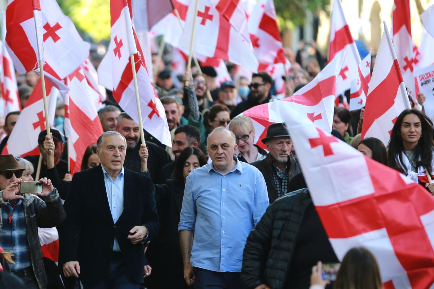 Georgia's prime minister says protesters want to topple his government and vows a further crackdown | iNFOnews.ca