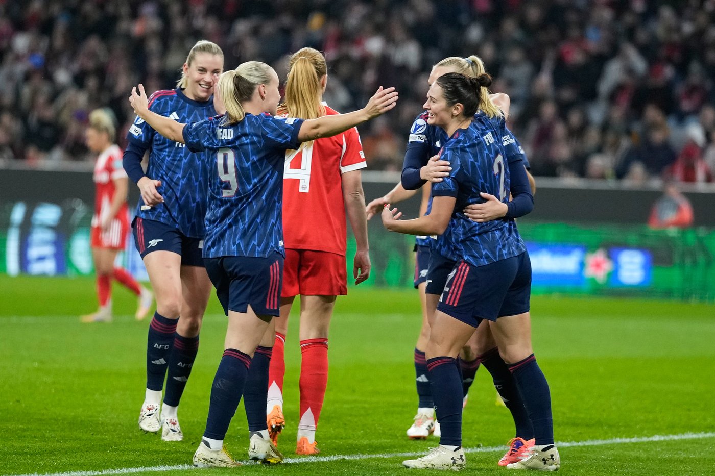 Arsenal collapses to 3-2 loss at Bayern Munich in Women's Champions League | iNFOnews.ca Arsenal collapses to 3-2 loss at Bayern Munich in Women's Champions League | iNFOnews.ca