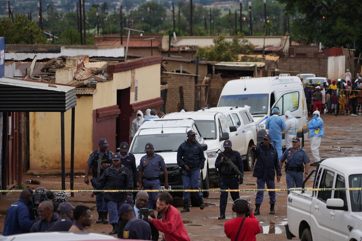 South African police continue arrests after mass shooting at a pub | iNFOnews.ca
