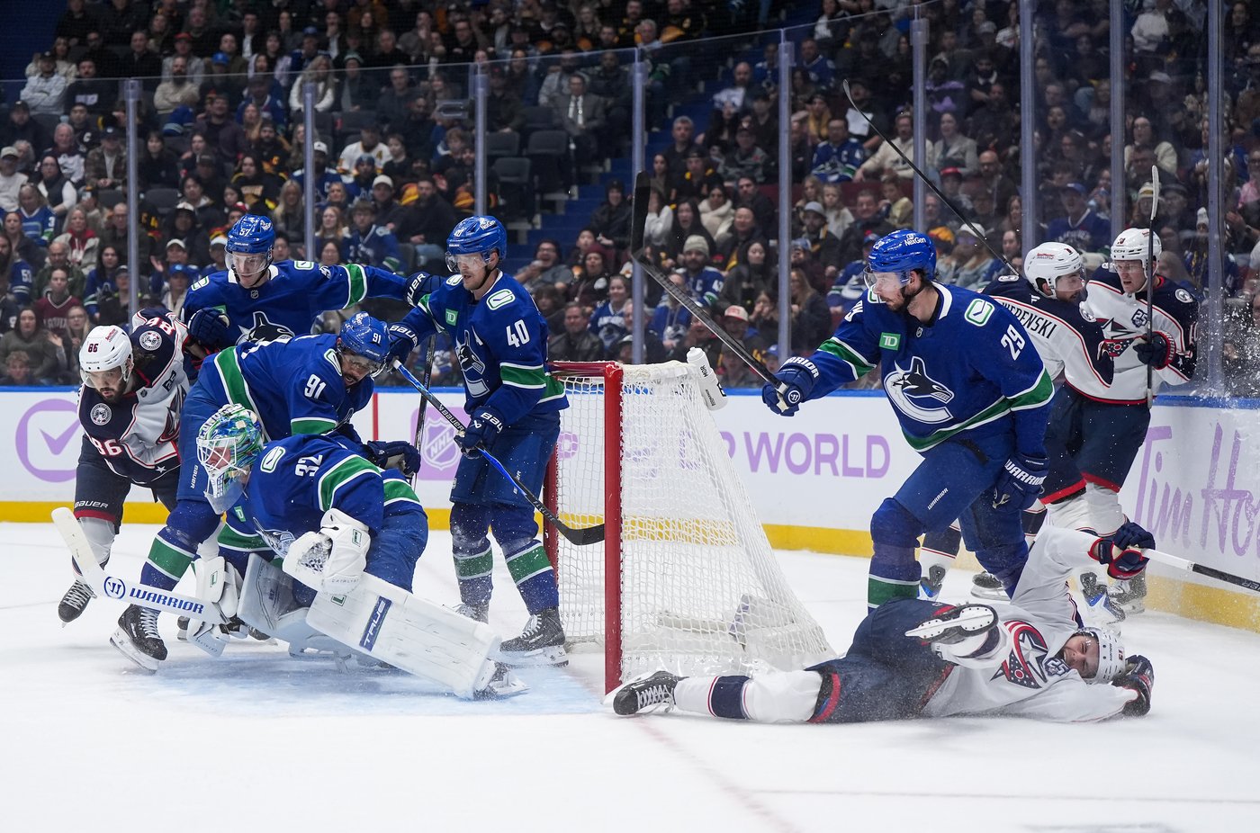 Boeser, Lankinen lead Canucks to 4-3 win over Blue Jackets | iNFOnews.ca Boeser, Lankinen lead Canucks to 4-3 win over Blue Jackets | iNFOnews.ca
