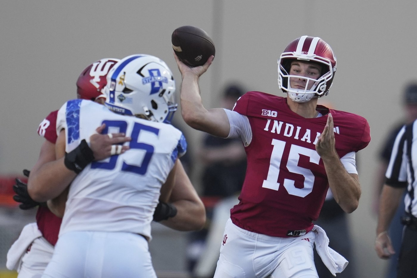 Mendoza, Cooper lead No. 22 Indiana to 73-0 victory over overmatched Indiana State | iNFOnews.ca