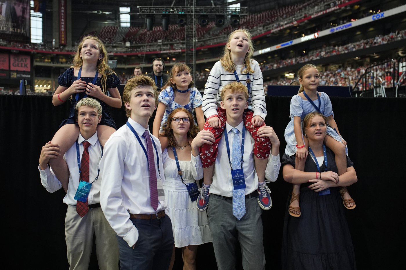 Photos of conservative activist Charlie Kirk's memorial service | iNFOnews.ca