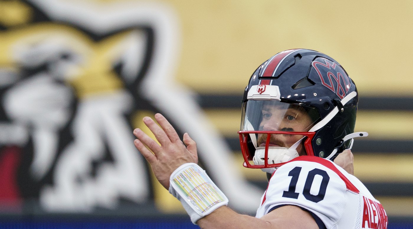 Alouettes quarterback Alexander looks to extend his unbeaten streak at Grey Cup | iNFOnews.ca