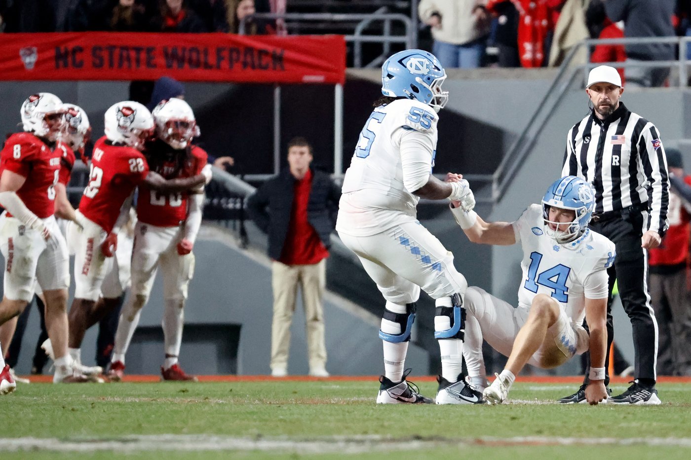Bill Belichick's 1st season at North Carolina ends in a rivalry loss at NC State - and just 4 wins | iNFOnews.ca