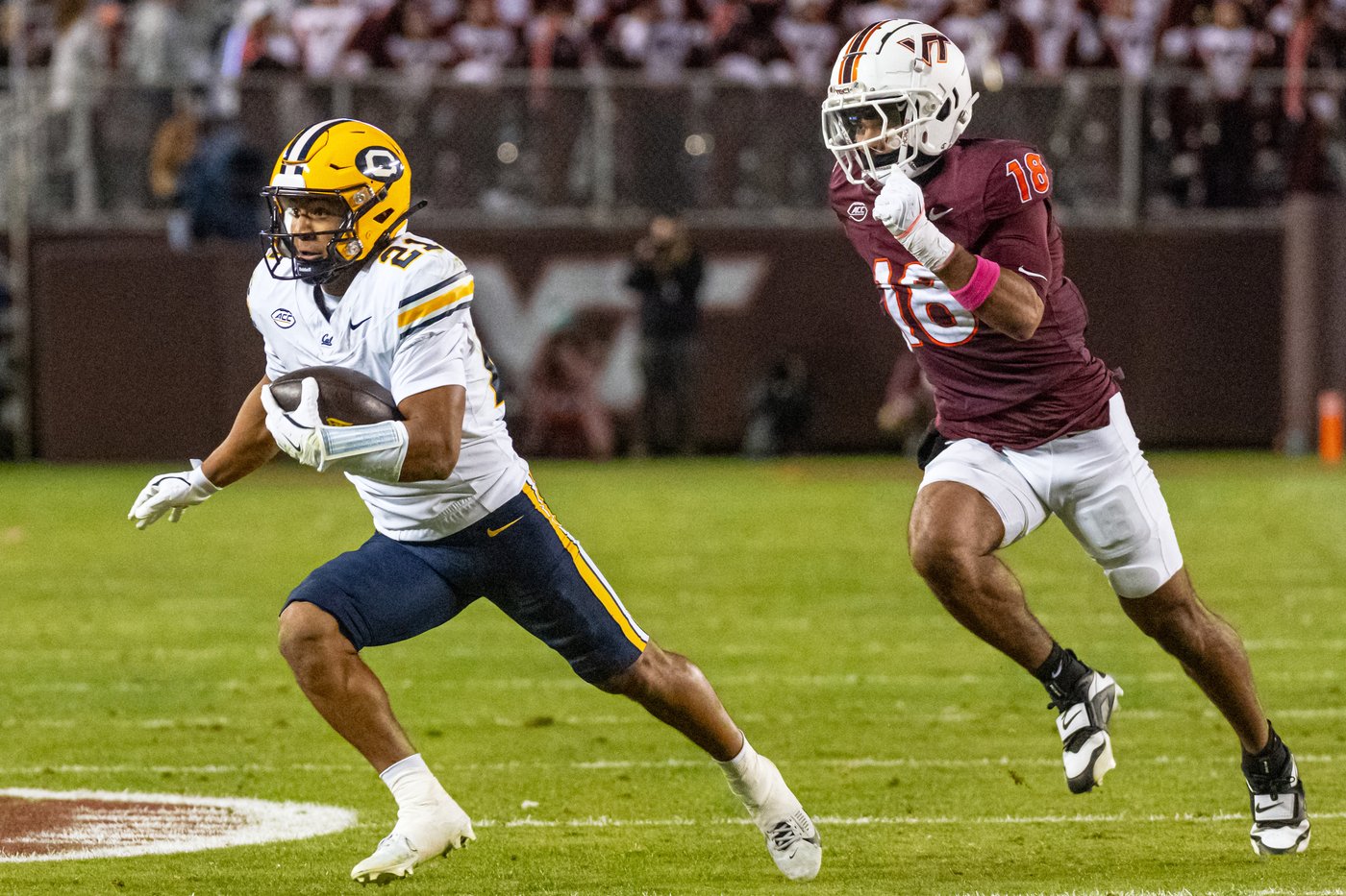 Kyron Drones leads Virginia Tech over California 42-34 in double OT | iNFOnews.ca