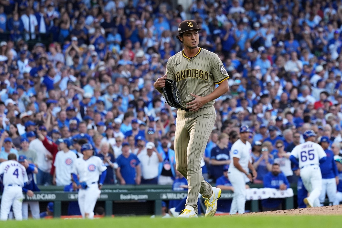 Darvish exits early, bats go quiet as Padres get bounced from playoffs with Game 3 loss to Cubs | iNFOnews.ca