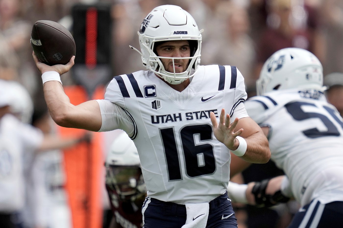 Marcel Reed's four touchdowns lead No. 19 Texas A&M to 44-22 win over Utah State | iNFOnews.ca Marcel Reed's four touchdowns lead No. 19 Texas A&M to 44-22 win over Utah State | iNFOnews.ca