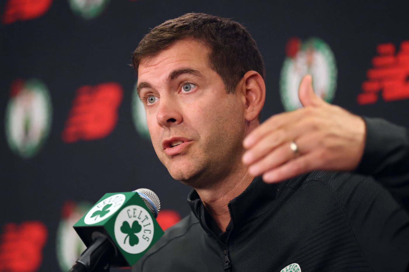 Celtics star Jayson Tatum feeling 'no pressure' to rush rehab as Celtics open camp without him | iNFOnews.ca