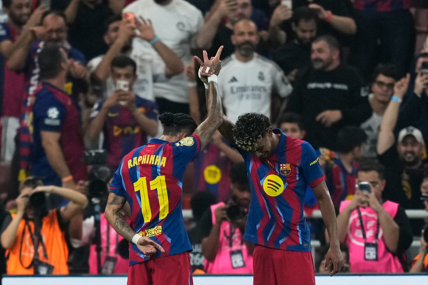 Barcelona beats Real Madrid again to win Spanish Super Cup in Saudi Arabia clasico | iNFOnews.ca