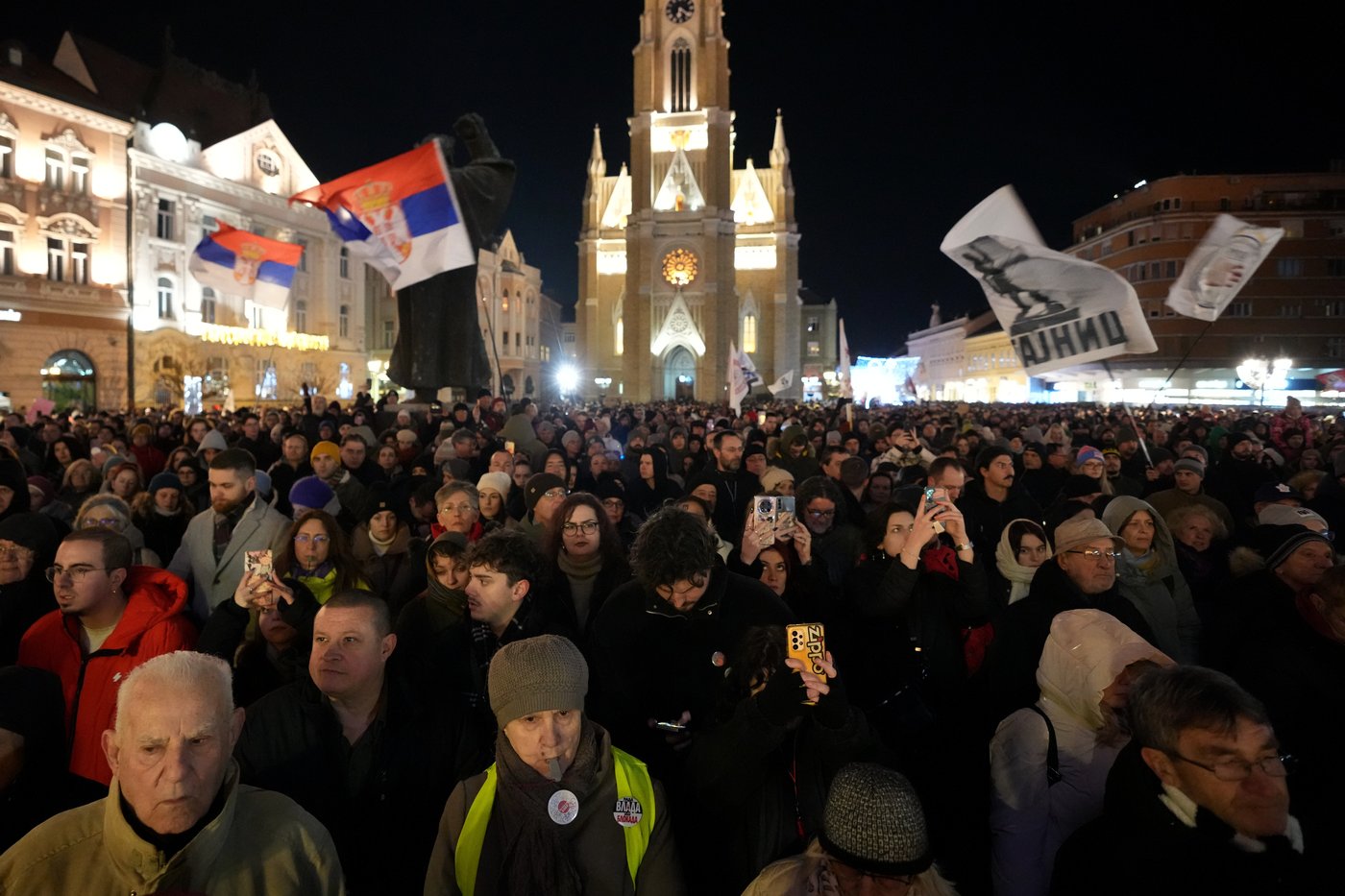Thousands rally in Serbia as students vow to continue fight against corruption | iNFOnews.ca