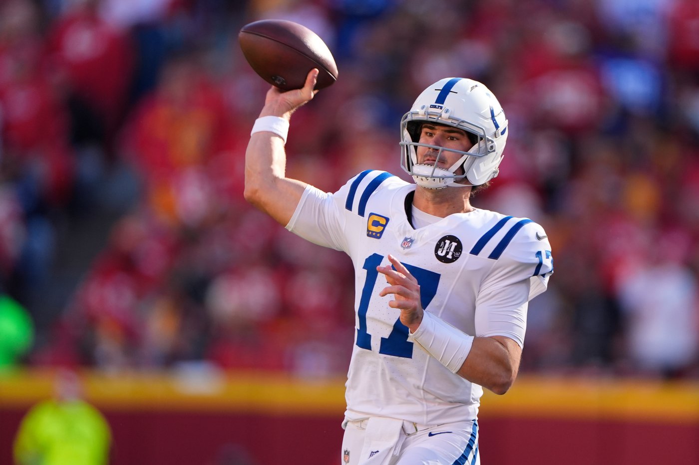 Colts QB Daniel Jones ready to face Texans in key division game | iNFOnews.ca