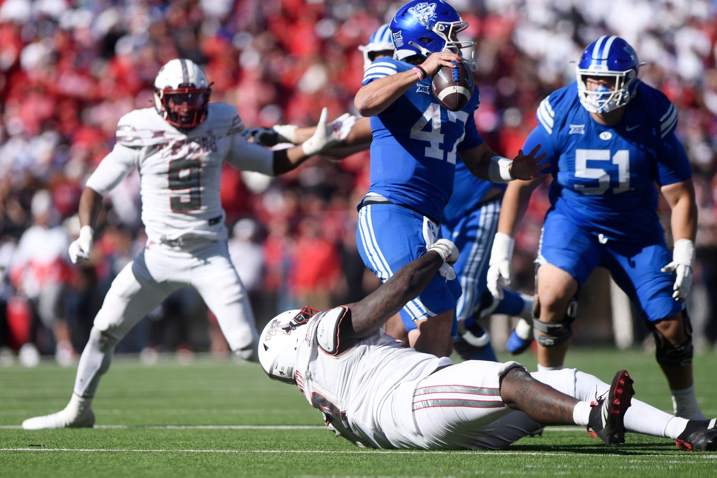 Strike a pose: Texas Tech LB Jacob Rodriguez has another big game and could be in Heisman talk | iNFOnews.ca