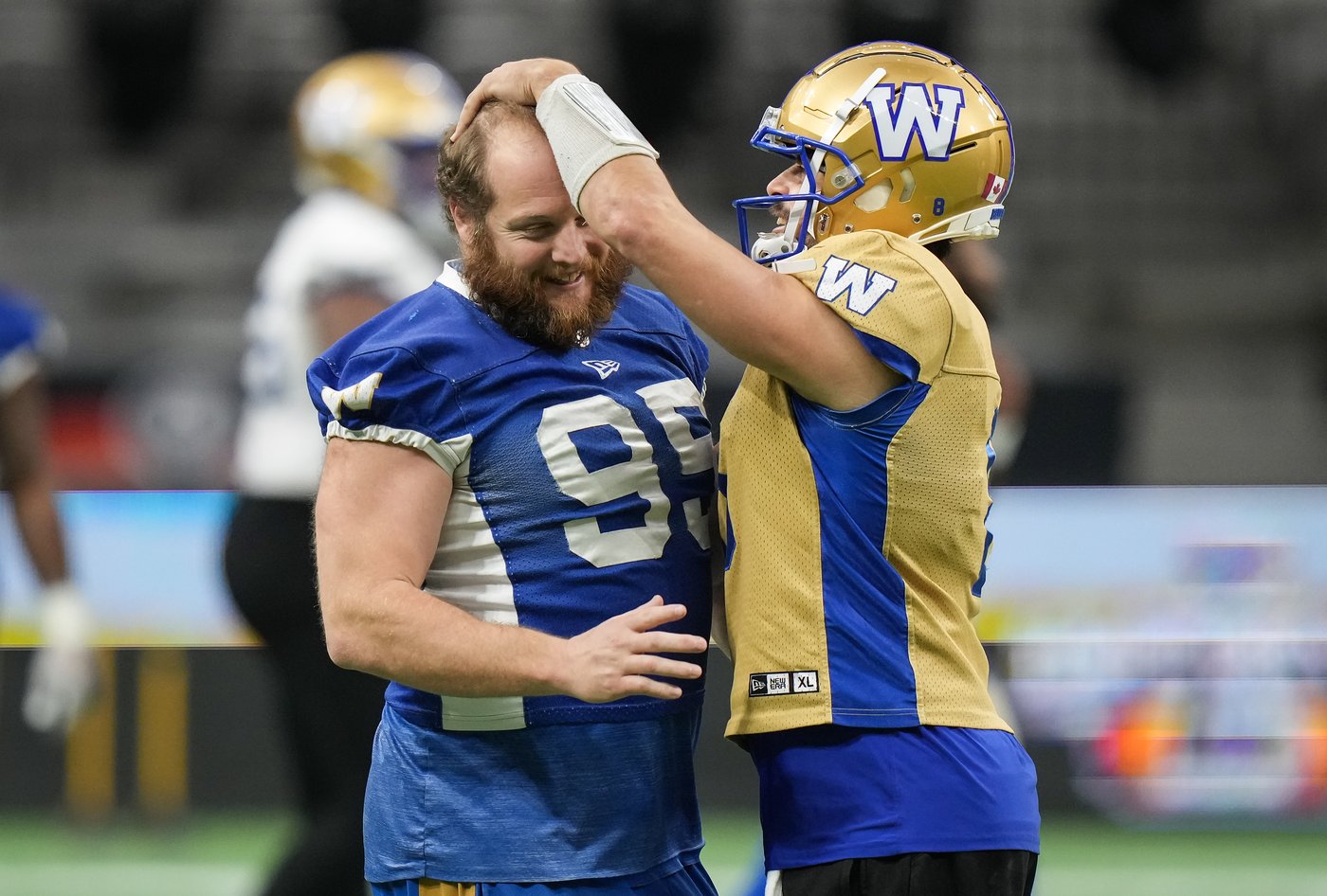 Blue Bombers veteran Jake Thomas trades cleats for clipboard in new coaching role | iNFOnews.ca