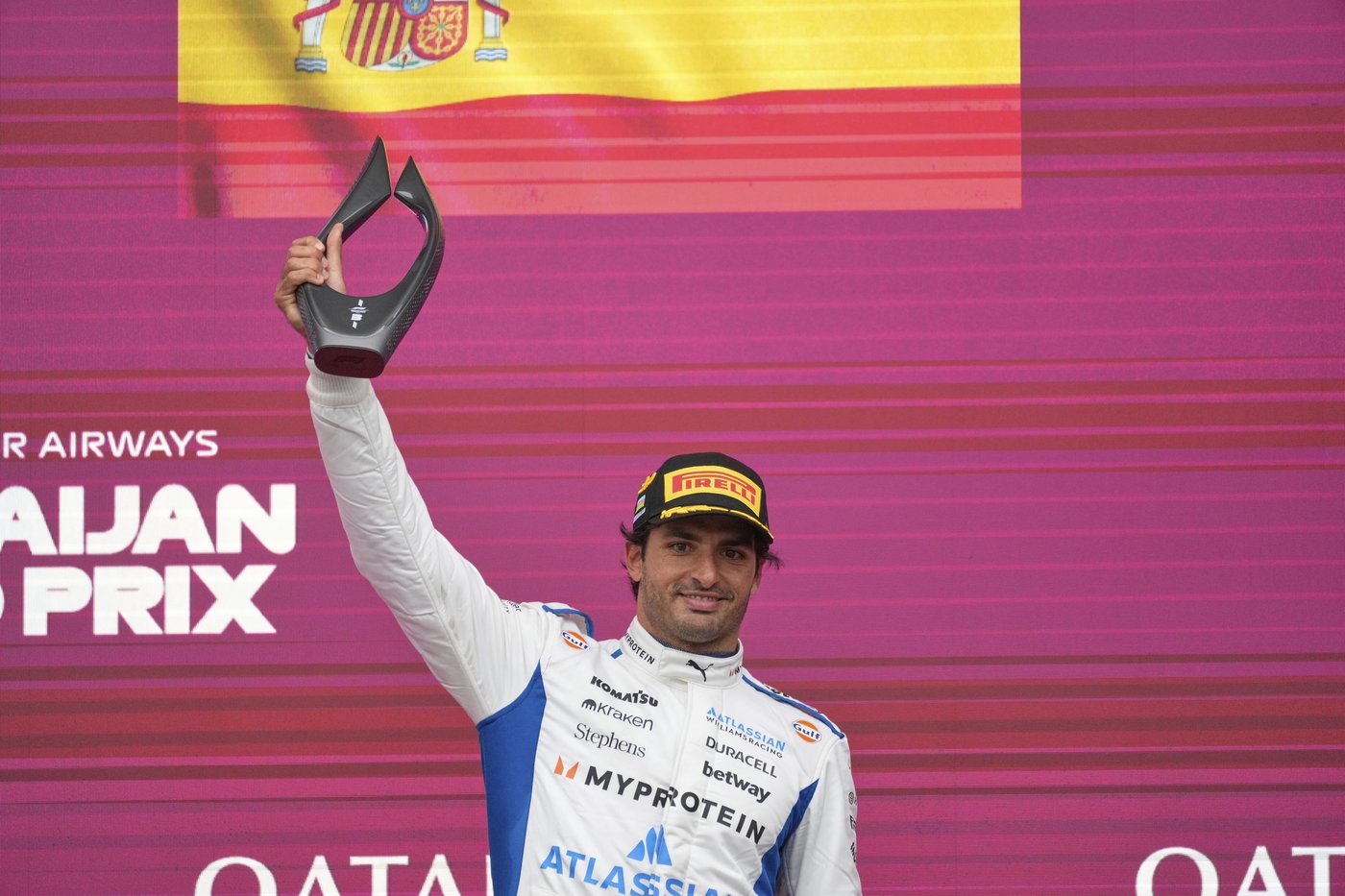 F1 road trip: Sainz and Leclerc drive through the night after flight home from Azerbaijan diverted | iNFOnews.ca