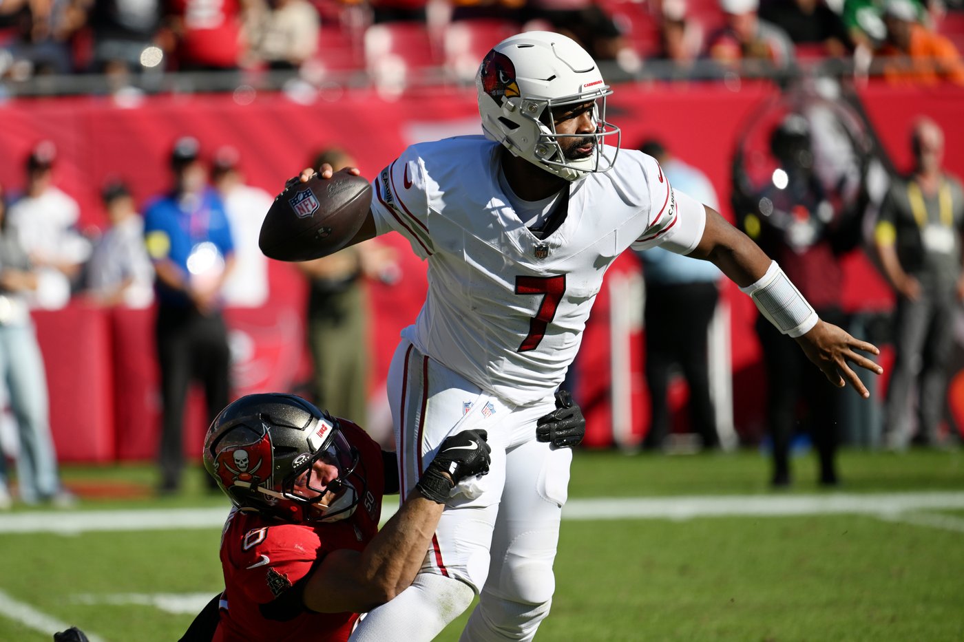 Jacoby Brissett and Cardinals lament poor execution after outgaining Bucs by 108 yards in loss | iNFOnews.ca