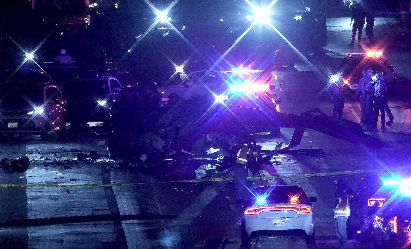 Motorists lift medical helicopter to rescue woman after crash injuring 3 on Sacramento highway | iNFOnews.ca
