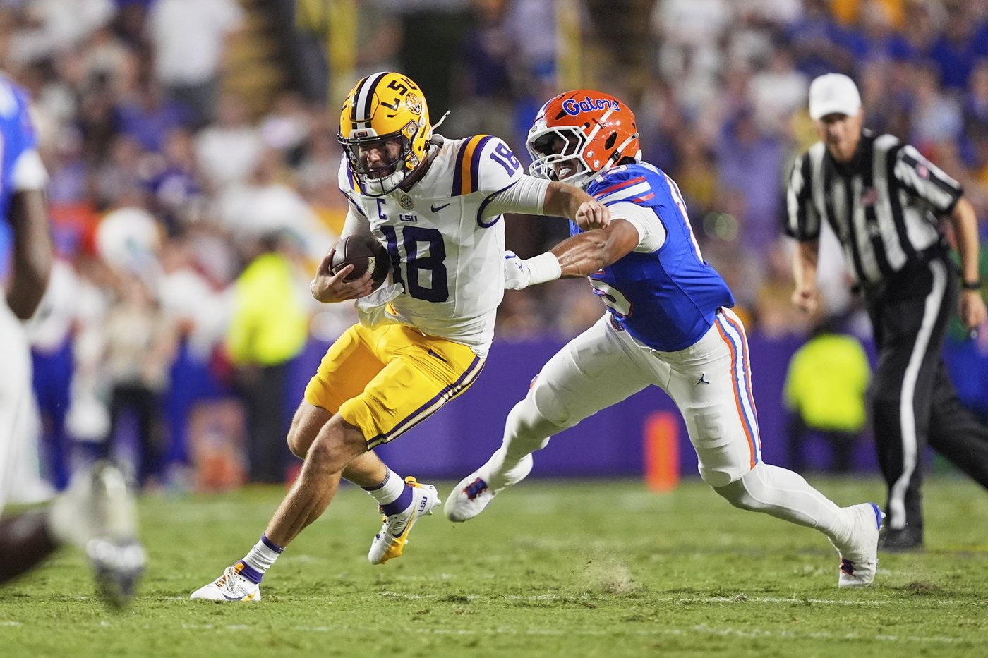 No. 3 LSU intercepts 5 of Florida QB DJ Lagway's passes in the Tigers' 20-10 victory | iNFOnews.ca