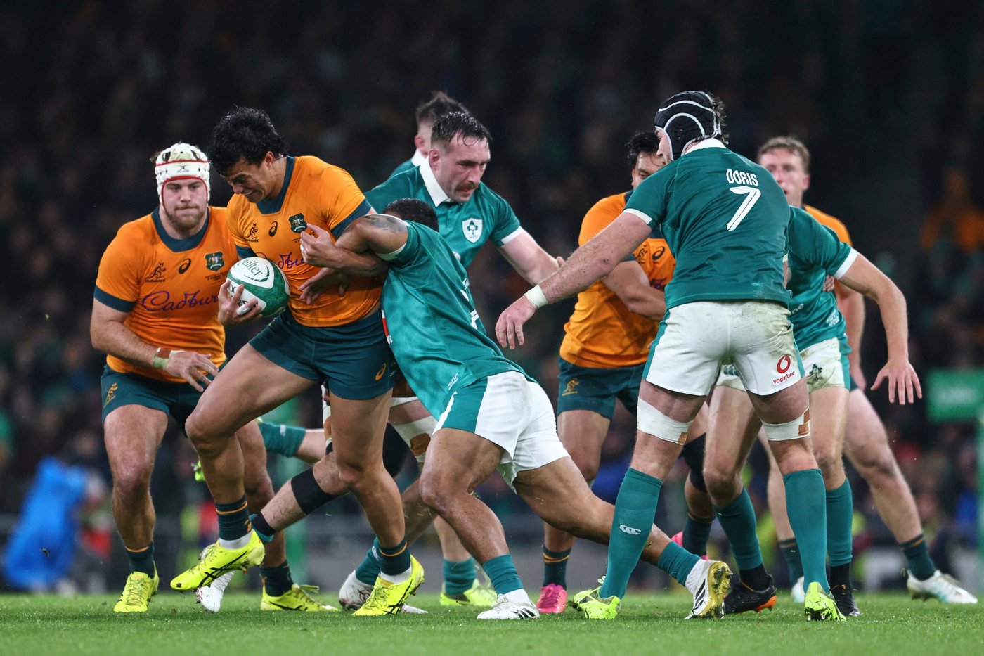 Mack Hansen's hat trick spurs Ireland to a record 46-19 win over Australia | iNFOnews.ca Mack Hansen's hat trick spurs Ireland to a record 46-19 win over Australia | iNFOnews.ca