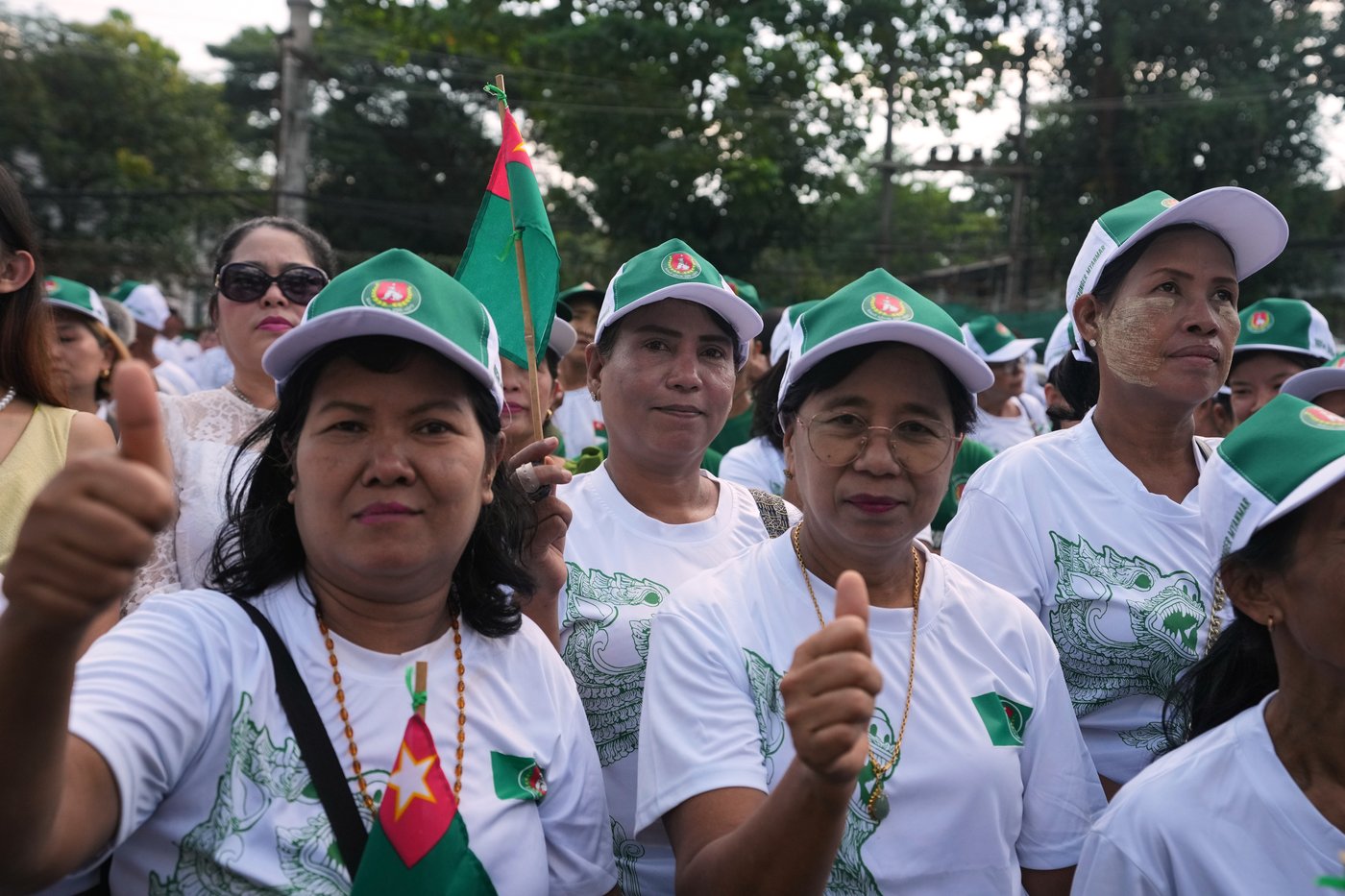 A military-backed party in Myanmar holds rallies as campaigning begins for December election | iNFOnews.ca A military-backed party in Myanmar holds rallies as campaigning begins for December election | iNFOnews.ca