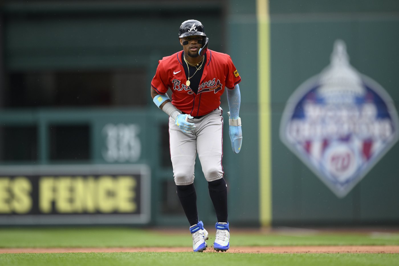 Olson homers in 4th consecutive game, Suarez Ks 9 as Braves beat Nationals 6-3 | iNFOnews.ca