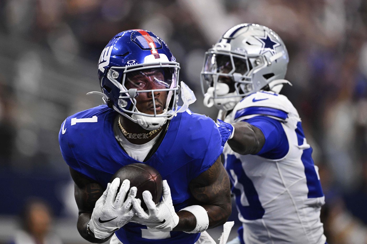 Aubrey ends wild Prescott-Wilson duel with FG as time expires in OT as Cowboys top Giants 40-37 | iNFOnews.ca