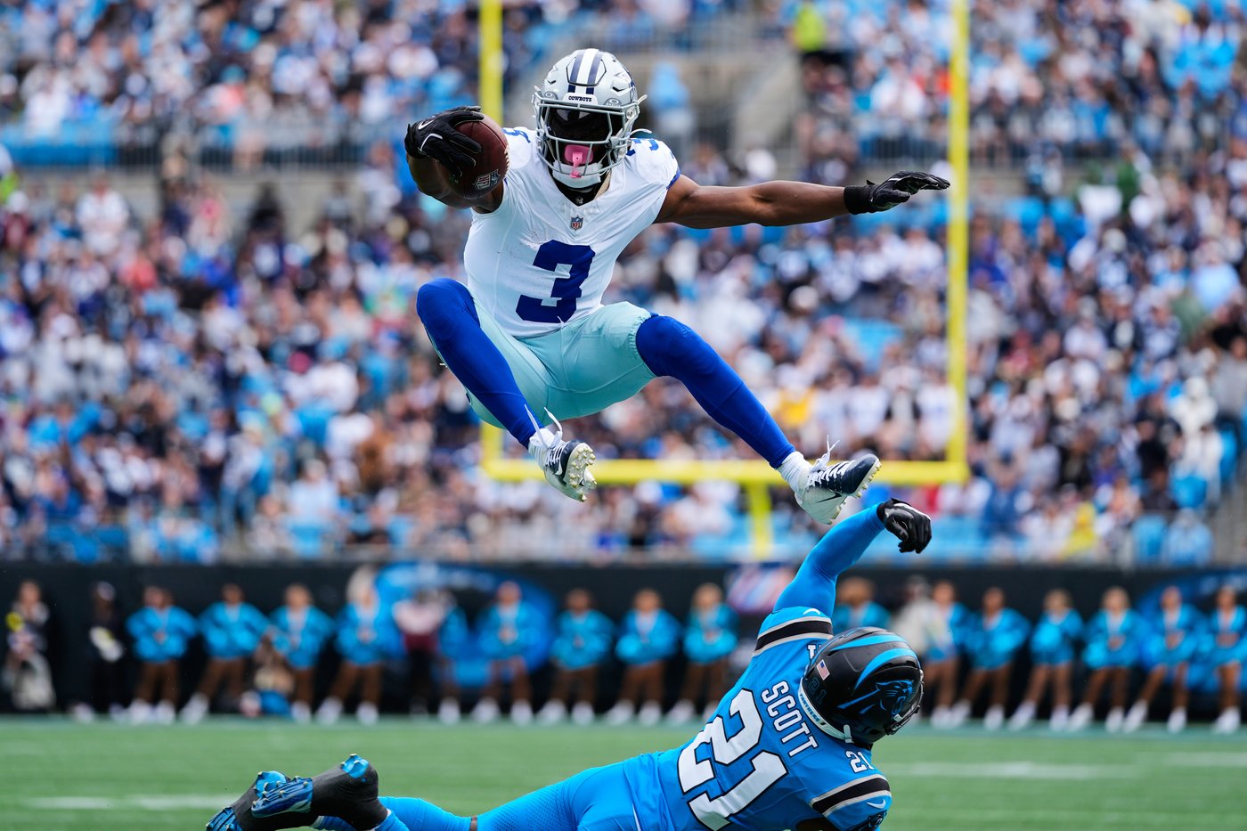 Dowdle has 239 yards from scrimmage vs. former team as Panthers beat Cowboys on FG as time expires | iNFOnews.ca Dowdle has 239 yards from scrimmage vs. former team as Panthers beat Cowboys on FG as time expires | iNFOnews.ca