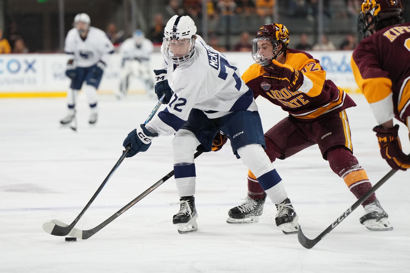 Gavin McKenna breaks late tie with first goal for Penn State in a 4-2 win over Arizona State | iNFOnews.ca