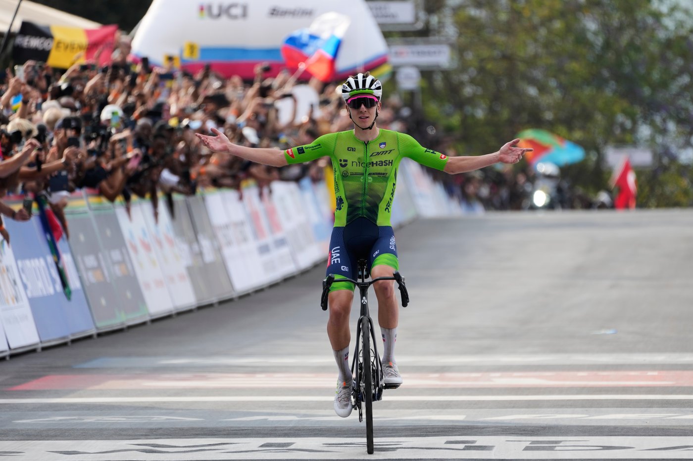 Pogacar wins second straight world title at road cycling championships in Rwanda | iNFOnews.ca