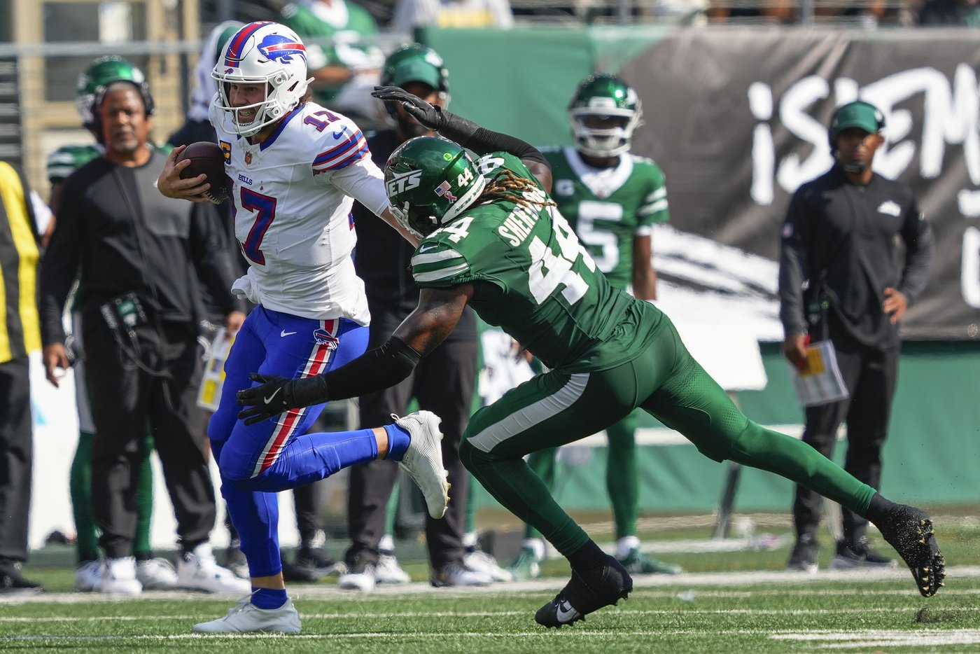 Quinnen Williams says Jets' defense vows to never repeat embarrassing performance against Bills | iNFOnews.ca Quinnen Williams says Jets' defense vows to never repeat embarrassing performance against Bills | iNFOnews.ca