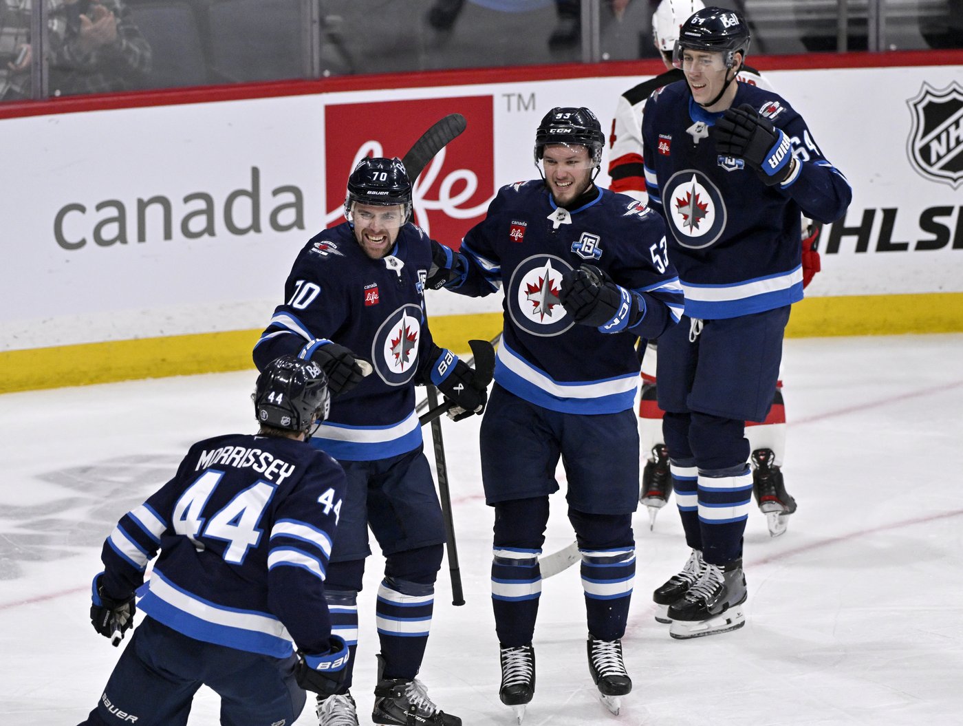Tanner Pearson's third-period goal leads Winnipeg Jets past New Jersey Devils 4-3 | iNFOnews.ca