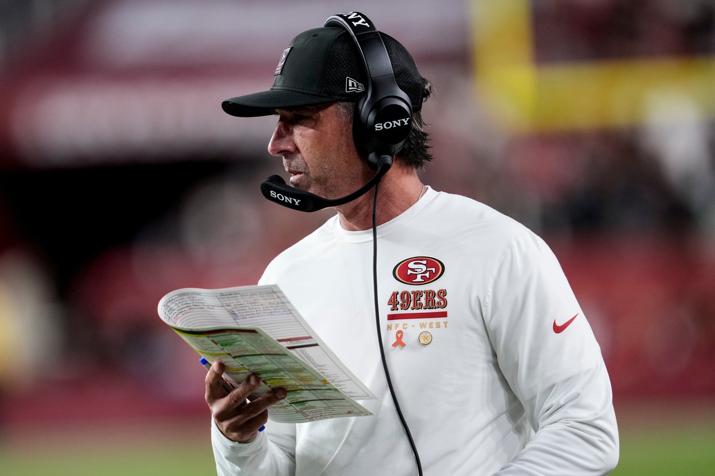 Resilient 49ers overcome injuries, led by McCaffrey's 201 yards, to defeat Falcons | iNFOnews.ca Resilient 49ers overcome injuries, led by McCaffrey's 201 yards, to defeat Falcons | iNFOnews.ca