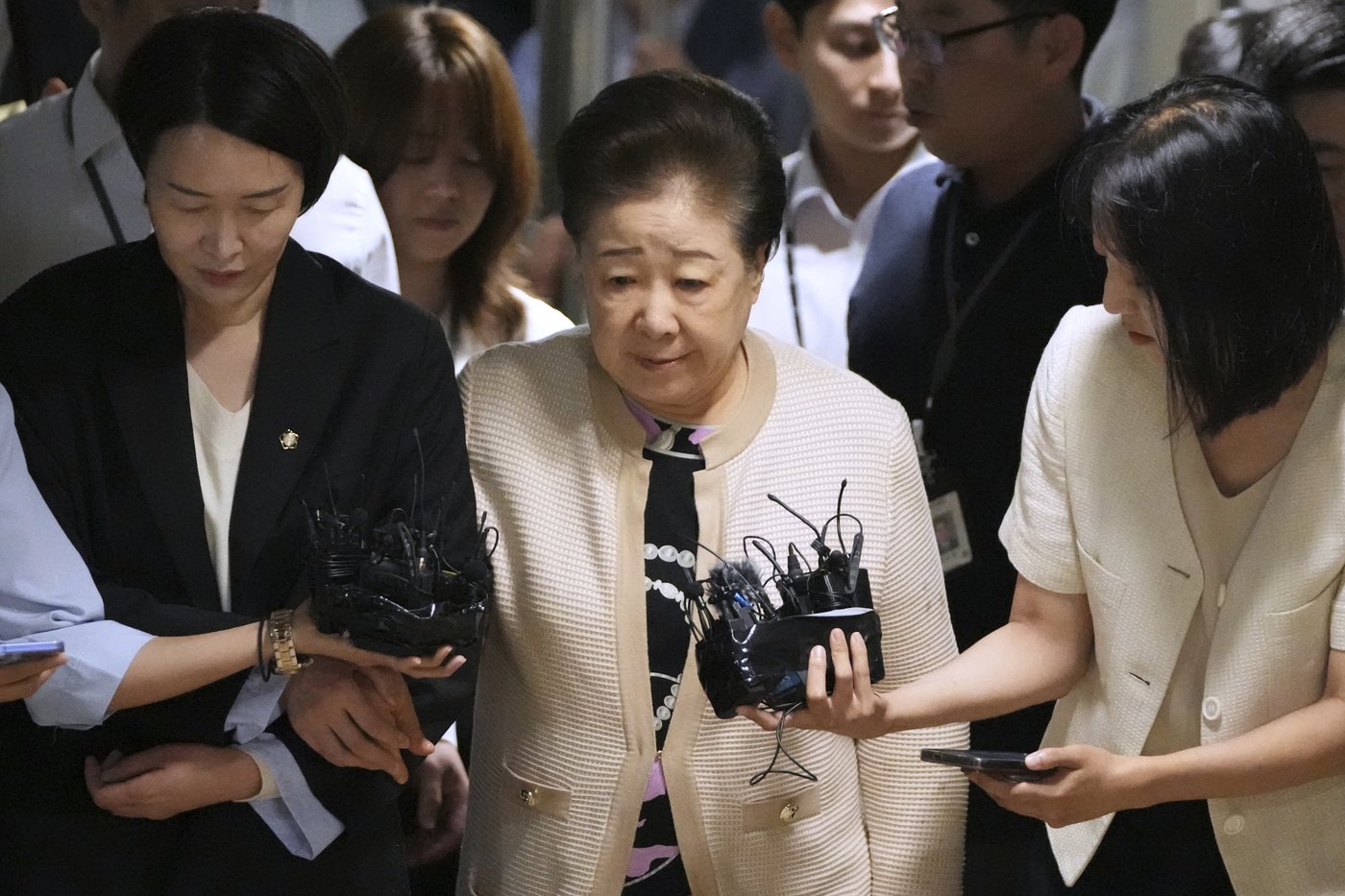 Unification Church leader questioned about alleged bribery of South Korea's former first lady | iNFOnews.ca