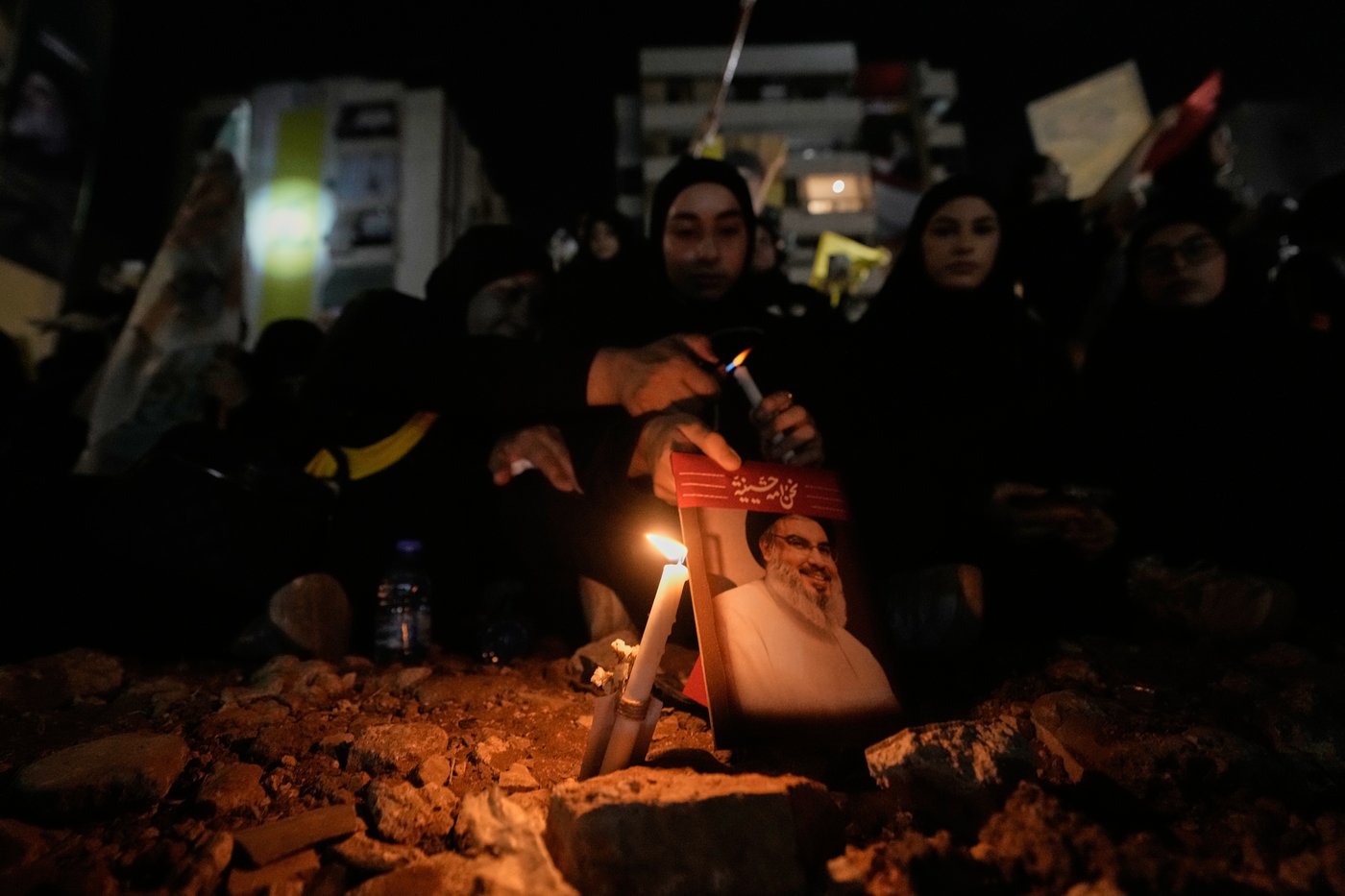 Photos show Hezbollah supporters honoring slain leaders Nasrallah and Safieddine despite PM's ban | iNFOnews.ca