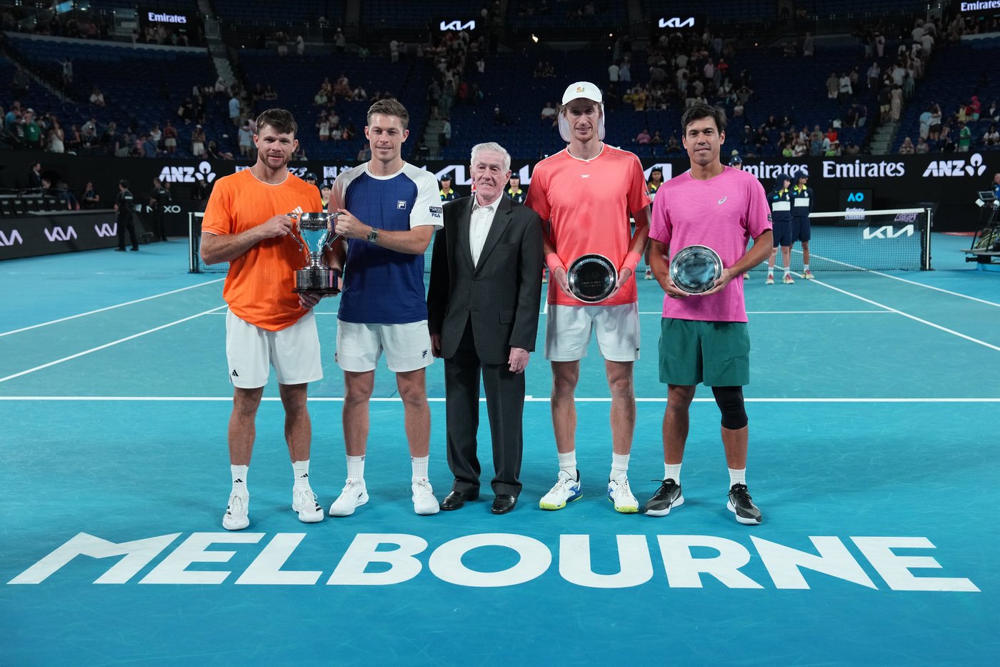 Mertens and Zhang, Harrison and Skupski win Australian Open doubles titles | iNFOnews.ca