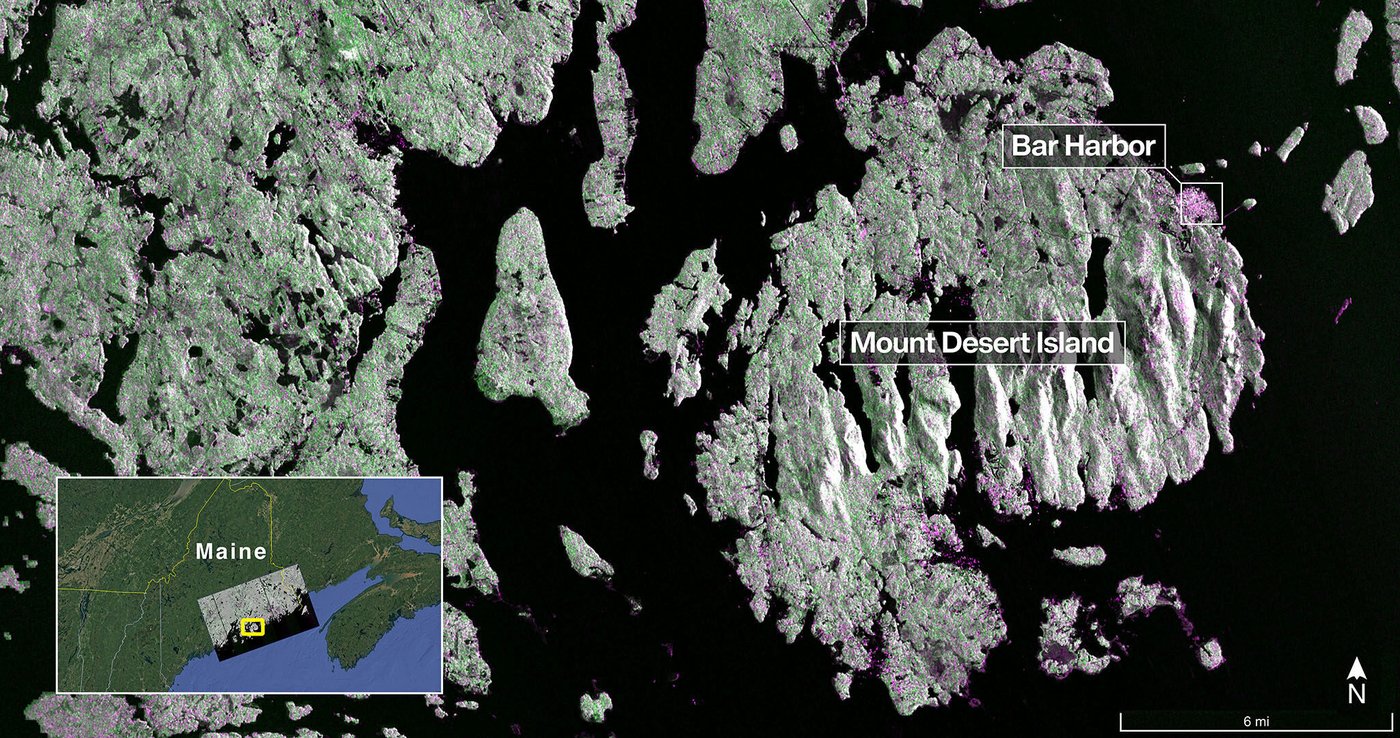 First radar images from new Earth-mapping satellite showcase Maine coast and North Dakota farmland | iNFOnews.ca First radar images from new Earth-mapping satellite showcase Maine coast and North Dakota farmland | iNFOnews.ca