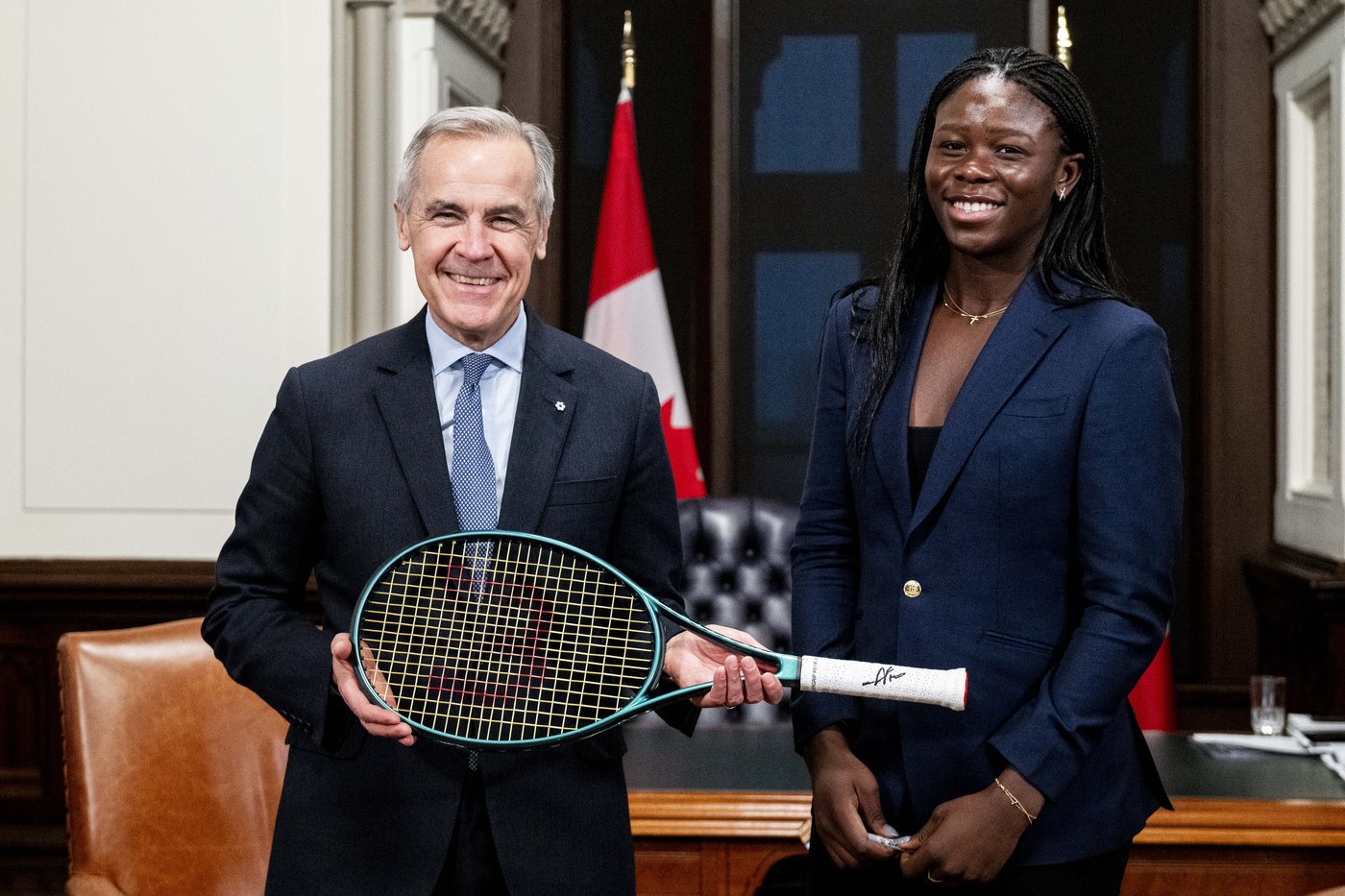 Prime Minister Carney hosts Canadian tennis star Mboko on Parliament Hill | iNFOnews.ca