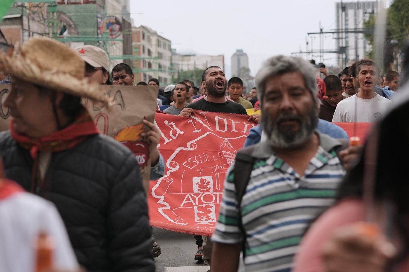 Gaza crisis features in march remembering 1968 Mexican massacre | iNFOnews.ca