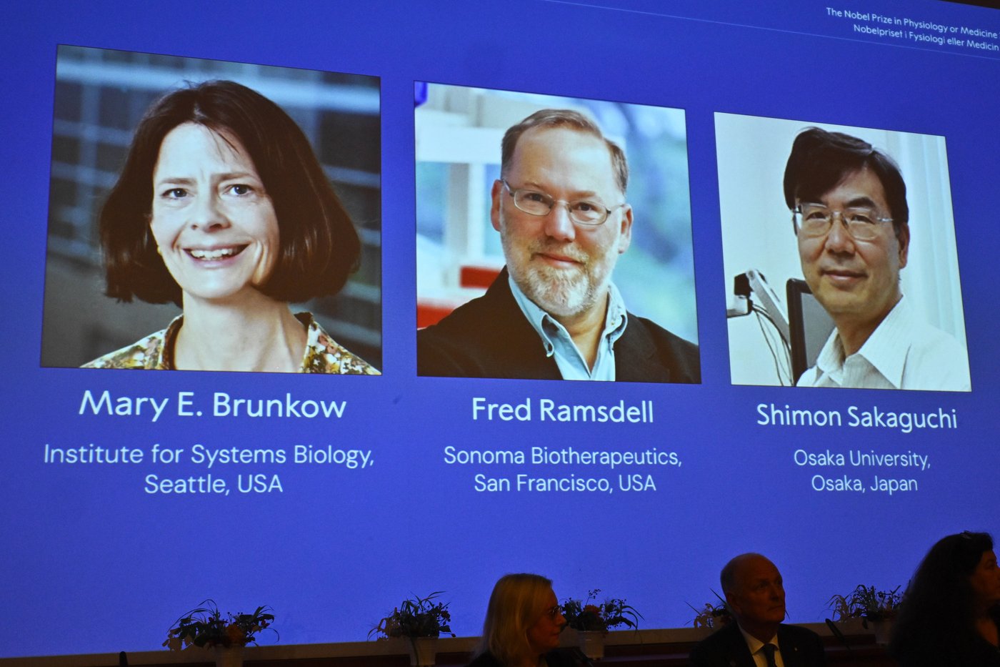 The Nobel Prize in medicine goes to 3 scientists for key immune system discoveries | iNFOnews.ca
